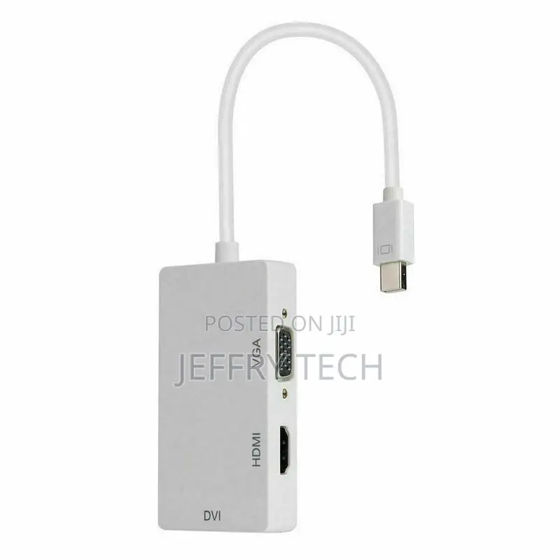 Mini Display Port DP Thunderbolt to HDMI VGA DVI Adapter For