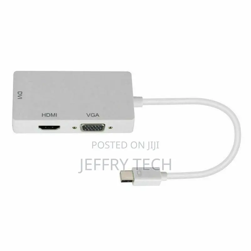 Mini Display Port DP Thunderbolt to HDMI VGA DVI Adapter For