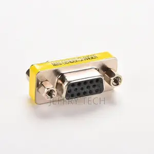 15 Pin D-Sub VGA SVGA MINI Gender Changer Adapter VGA Connec