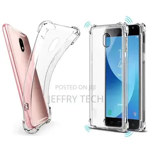 Samsung J330 J3 2017 Anti-Knock Clear TPU Back Protective Sh