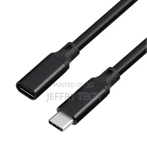 1M Type-C Extension Cable Male to Female Fast Charging USB-C