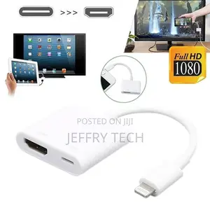 1080P Tv Cable Adapter Mirror Display Data Cable iPhone Char