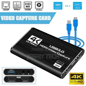 4K 1080P HDMI to USB 3.0 Video Capture Card Game Live Stream