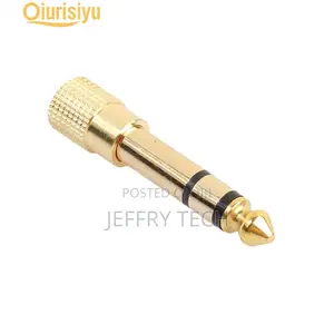 Practical 6.35 Male to 3.5 Female Stereo Adapter Terminals A