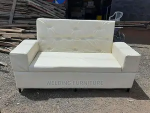 Metallic 3 Seater Cover With Leather