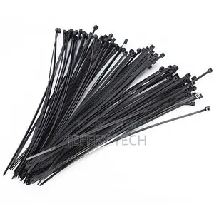 100pcs 3x200mm Self Locking Nylon Fasten Zip Cable Tie Wire