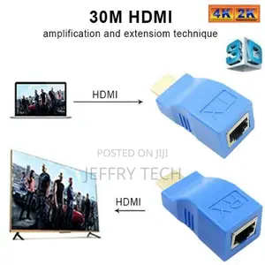 1080P HDMI Extender to RJ45 Over Cat 5e/6 Network LAN Ethern