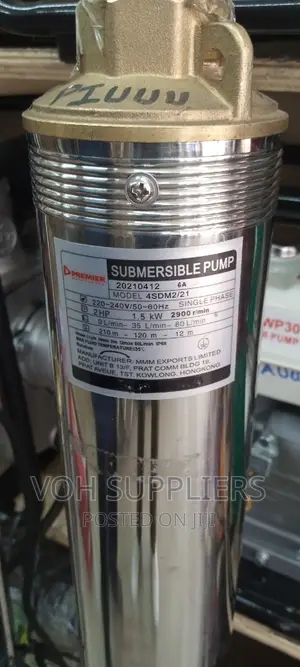 2hp Submersible Pump