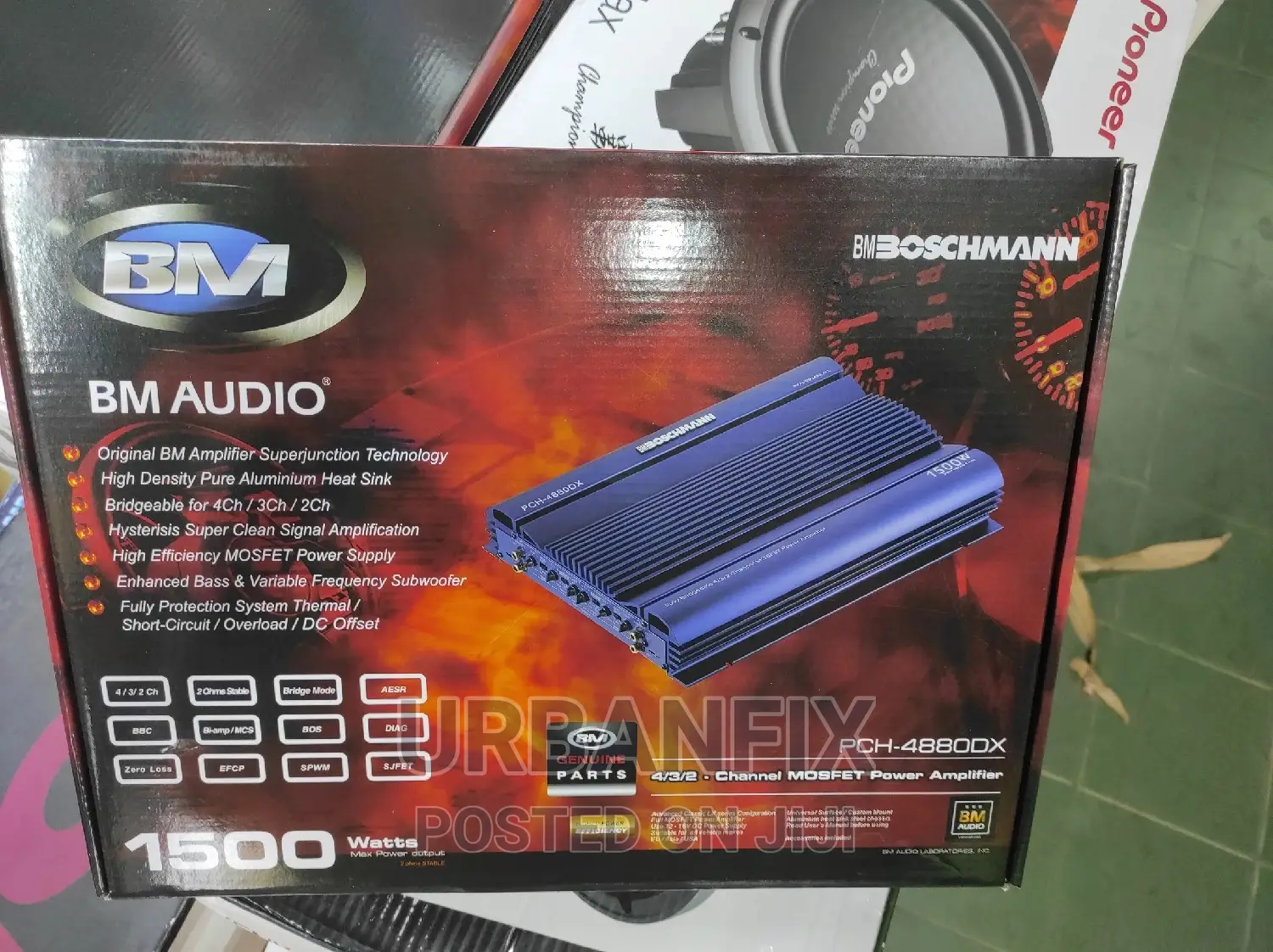 Boschmann 4 Channel Amplifier