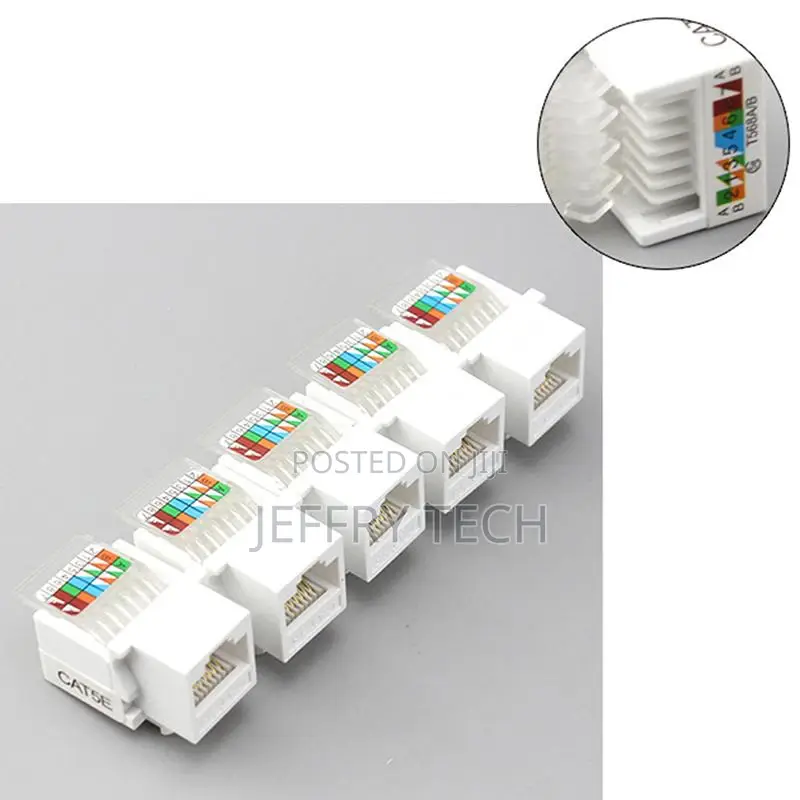 10 Practical Rj45 Cat6 Ethernet Network Trapezoidal Jackcli