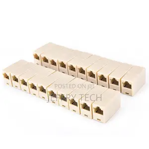 1 to 2 LAN Ethernet Network Cable RJ45 Splitter Plug Adapter