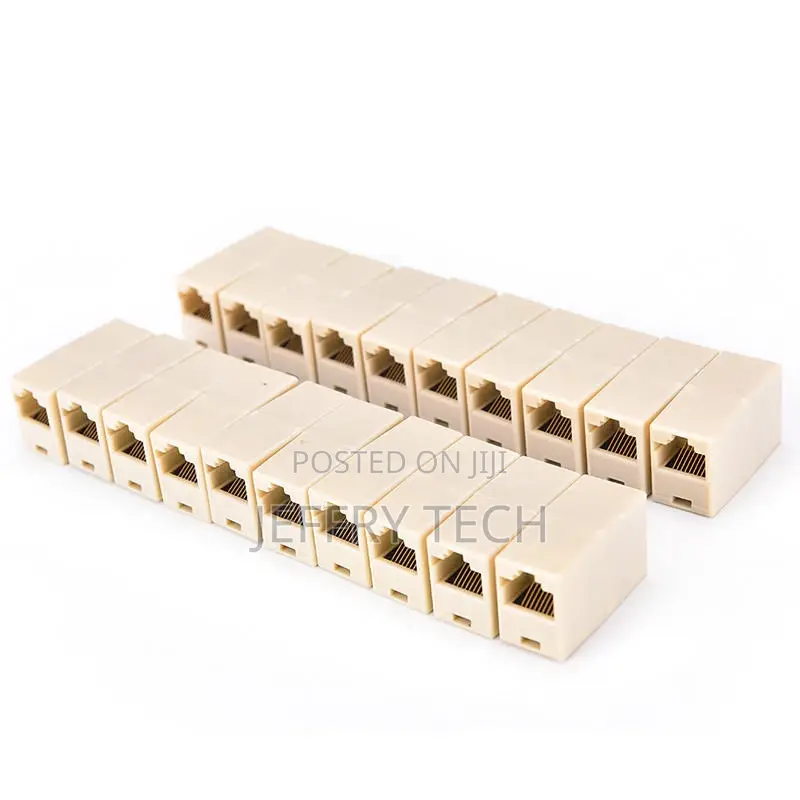 1 to 2 LAN Ethernet Network Cable RJ45 Splitter Plug Adapter