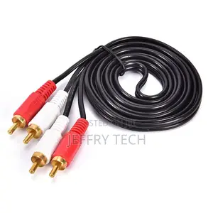 10m Dvd Vcd 2rca Public to 2rca Public Audio Cable for Note