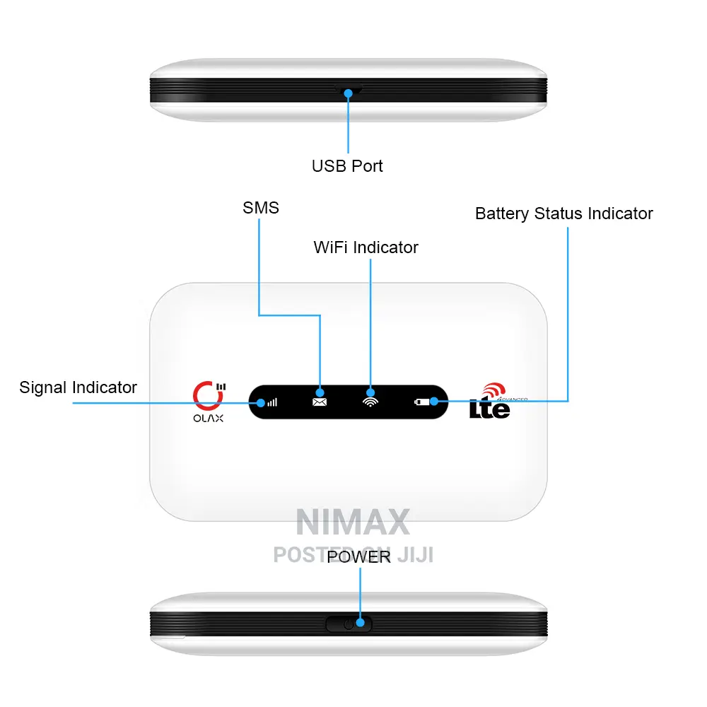Modem Wireless Olax MT10 - Faiba,Safcom, Airtel and Telcom