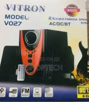 2.1 VITRON 027 Multimedia Speaker System BIG Subwoofer.
