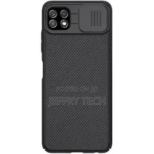 Nillkin Case for Samsung Galaxy A22 5G, Camshield Case, Blac