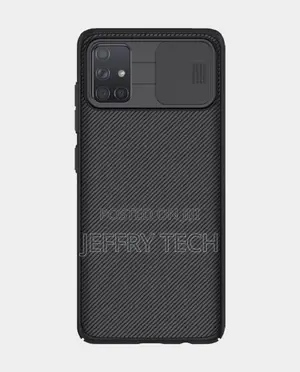 Nillkin Samsung Galaxy A71 Camshield Back Case – Black
