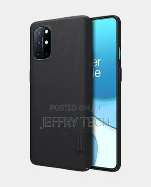 Nillkin Oneplus 8T Super Frosted Shield Back Case – Black