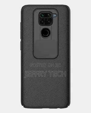 Nillkin Camshield Redmi Note 9 Back Case – Black