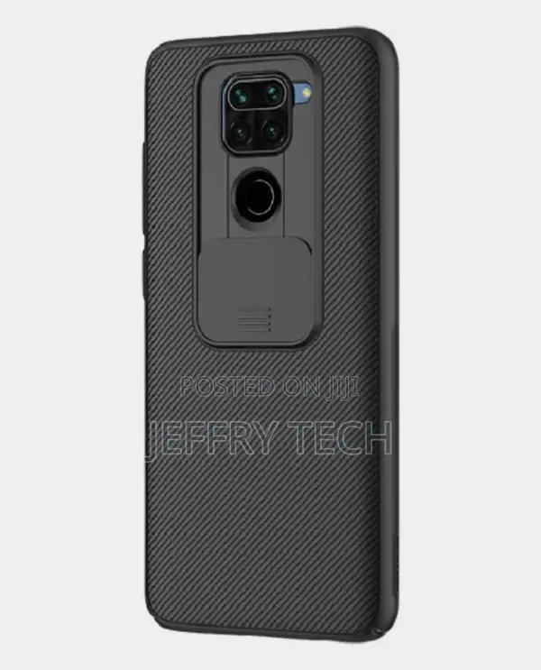Nillkin Camshield Redmi Note 9 Back Case – Black