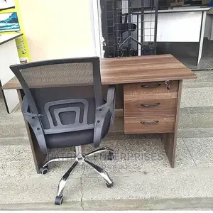 1.2 Metres Office Desk Plus Low Back Secretariat Mesh Chair