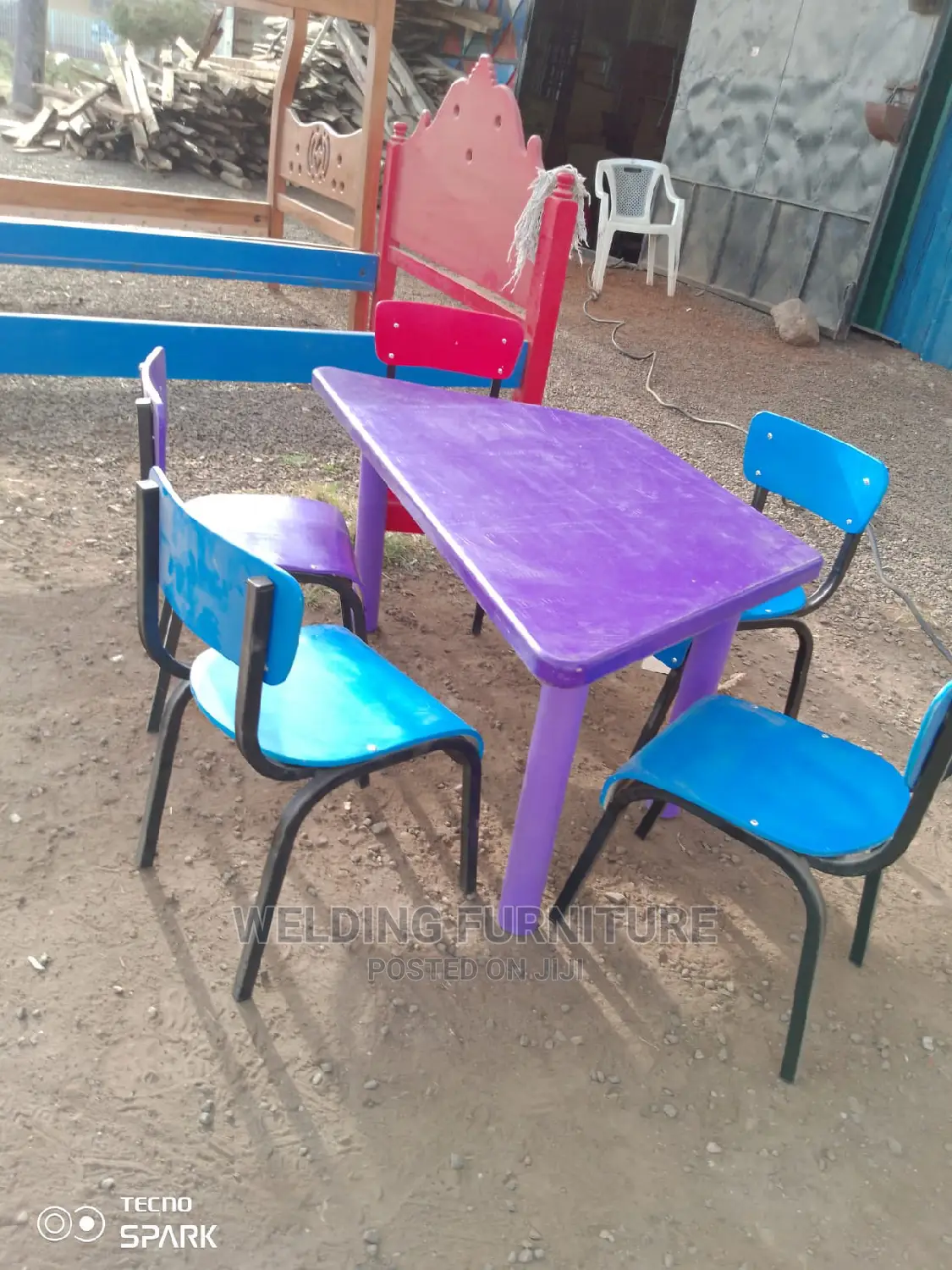 School Desk and Chairs