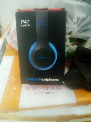 P47 Wireless Headphones-Blue,Black,White and Red