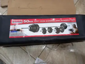 Dumbbells With Barbell 50kg