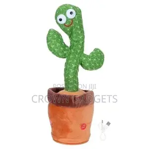Cactus Plush Toys, Electronic Shake Dancing Cactus,