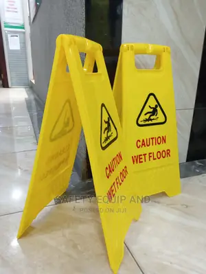 Wet Floor Caution Board-Portable