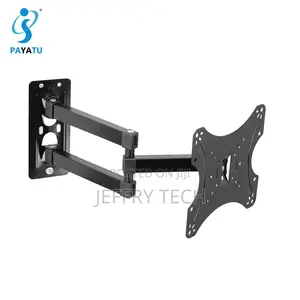 Double Arm Tilting Swivel Mounting Bracket TV Wall Mount For