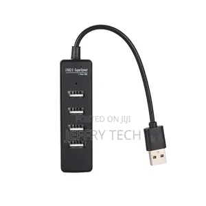 USB 2.0 Hub 4 Port USB Hub Splitter