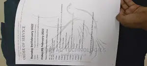 High Class Funeral Program Printing and Designing