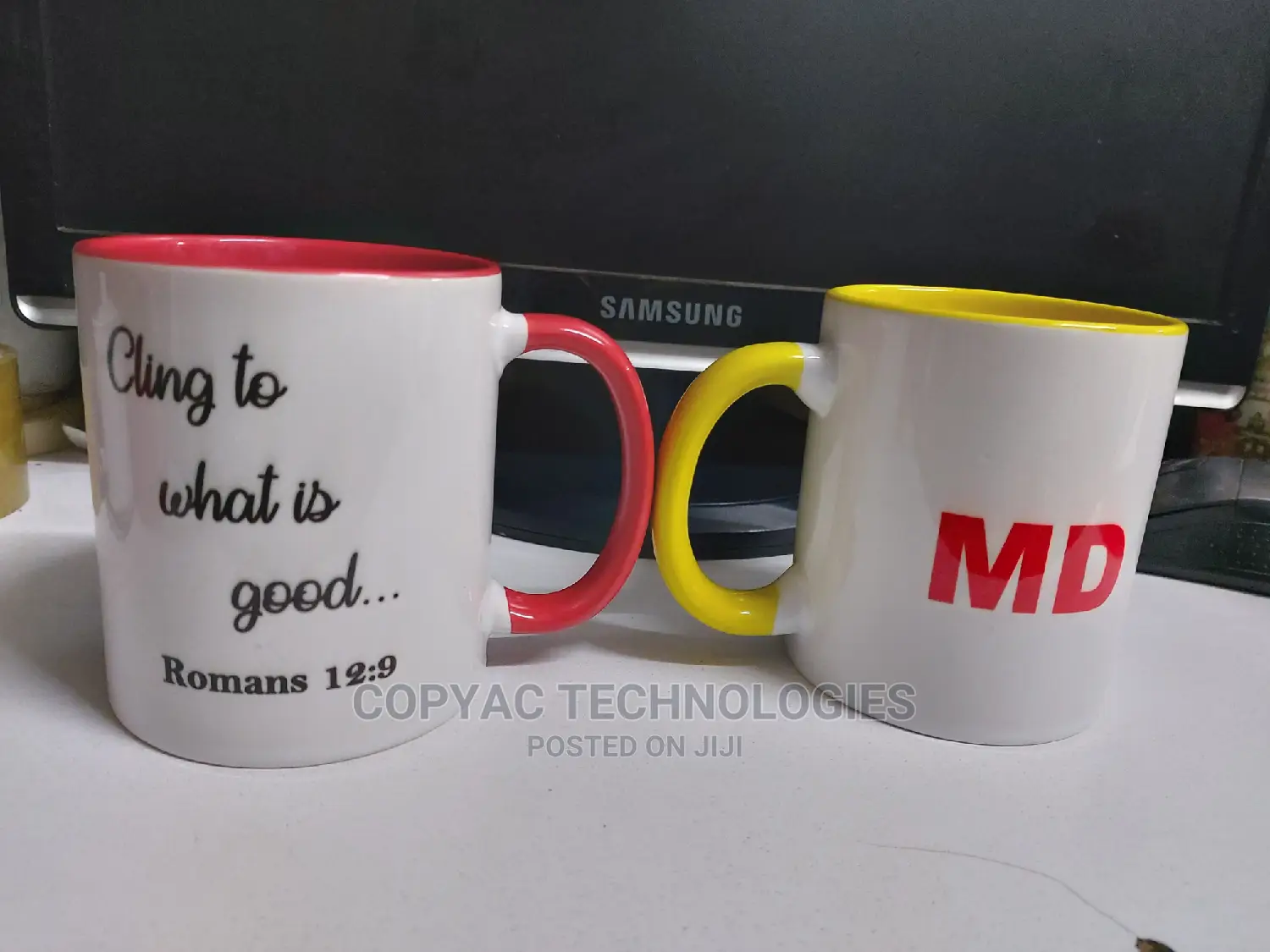 Colorful Mugs Branding