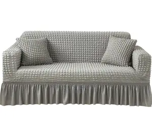Light Grey Turkish Elastic Sofa Cover