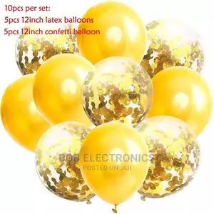 10 Pcs Confetti Party Baloons