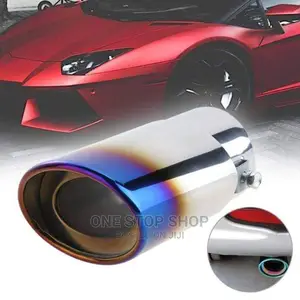 Universal Stainless Steel Rear Round Exhaust Pipe Tail Tip