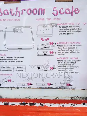 Mechanical Bathroom Weight Scale