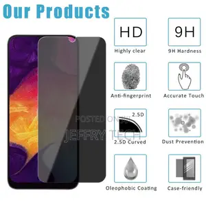 Privacy Screen Clear Samsung Galaxy A71 A50 A90 Anti-Spy Fil