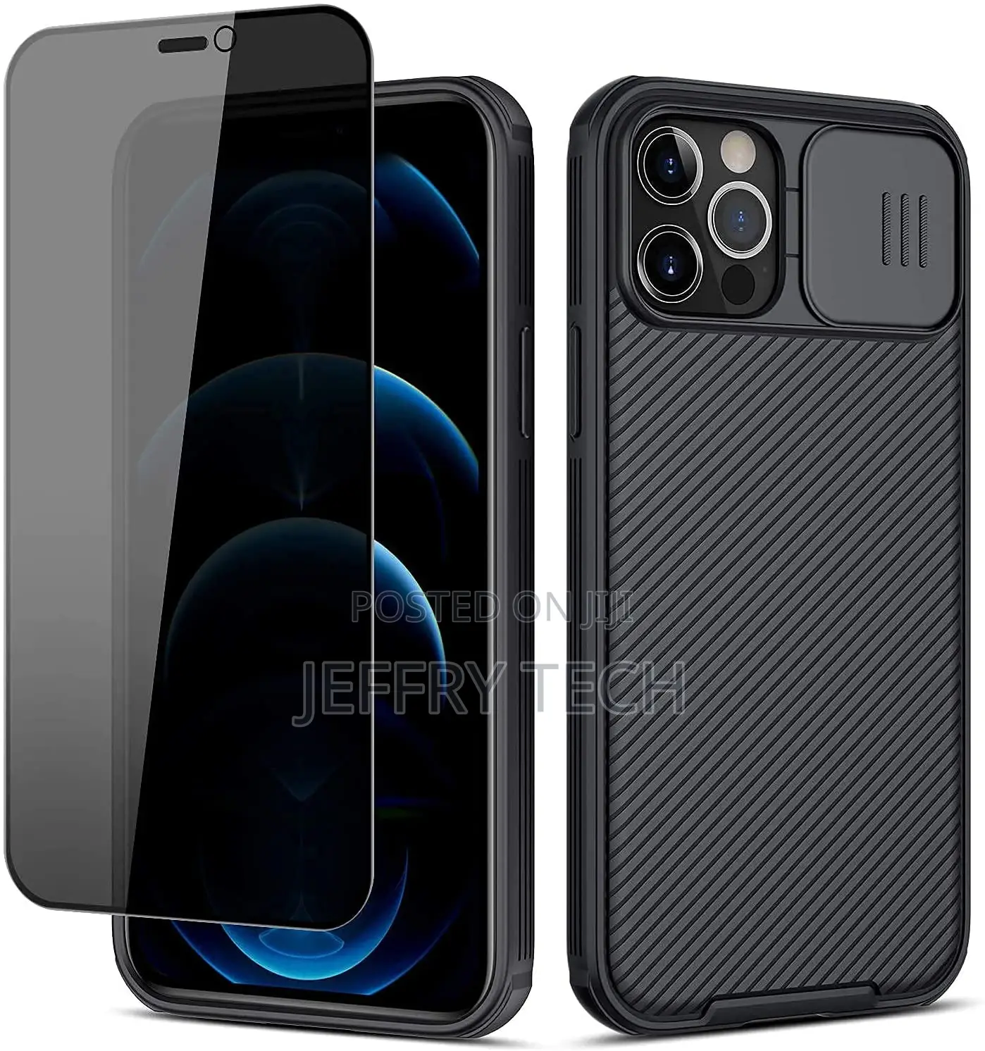 Nillkin iPhone 12 Pro Case Privacy Screen Protector
