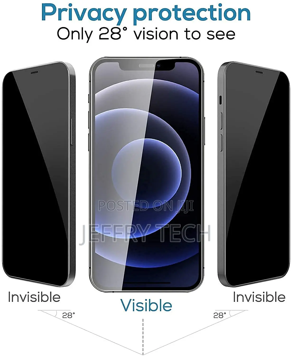 Nillkin iPhone 12 Pro Case Privacy Screen Protector