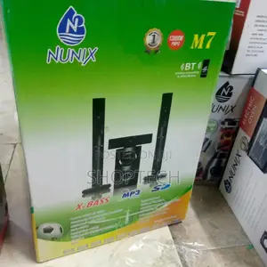 3.1ch Nunix M7 Tall Boy Multimedia Speaker System