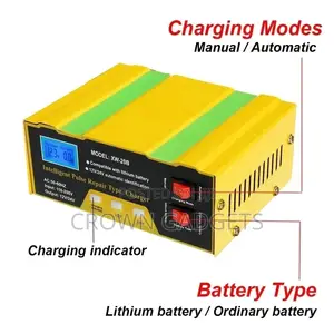 15AMP Lead Acid 6V 12V Car Battery Charger