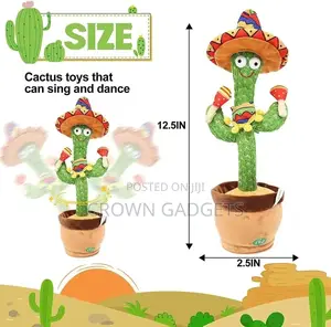 Cute Cactus Electronic Plush Toys