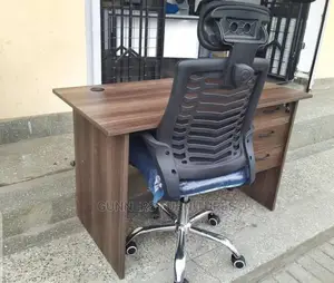 Office Desk and Chair.