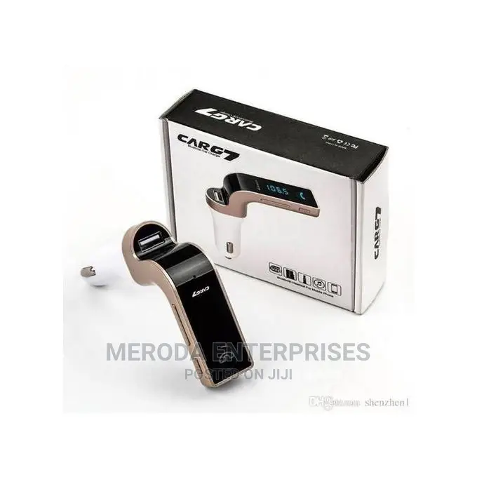 Generic Car G7 Bluetooth Modulator -Car FM Adapter