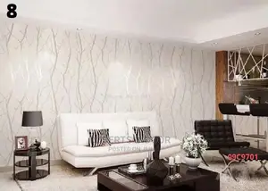 Cream and Silver Classy Wallpaper