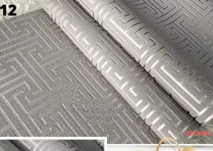 Patterned Grey Elegant Wallpaper