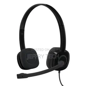 Logitech H151 Wired Stereo Headset Noise-Cancelling Mic