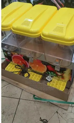 Three Columns 20 Litres Each Juice Dispenser